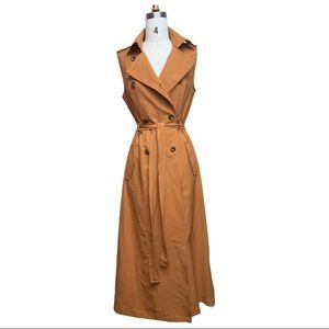 A1 Privy trench coat vest/dress in size medium
